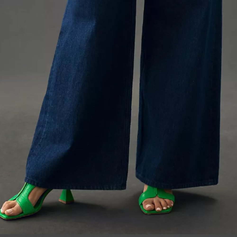 MOTHER SNACKS! The Funnel Sneak Jeans Size-31/Color: COLD BREW NWT - Picture 3 of 11